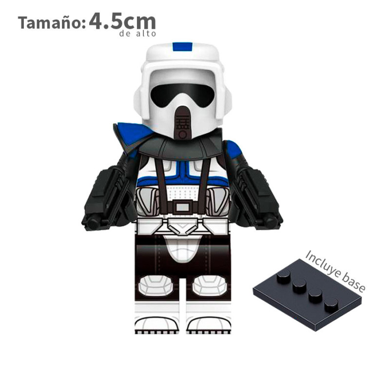 Scout Troopers - 501st Legion Clone Trooper - Star Wars - Minifigura