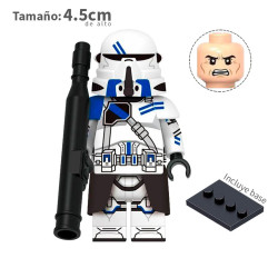 Airborne Trooper - 501st Legion Clone Trooper - Star Wars - Minifigura