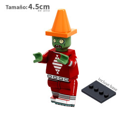 Zombie Caracono de año zoolunar - Plantas v Zombies - Minifigura