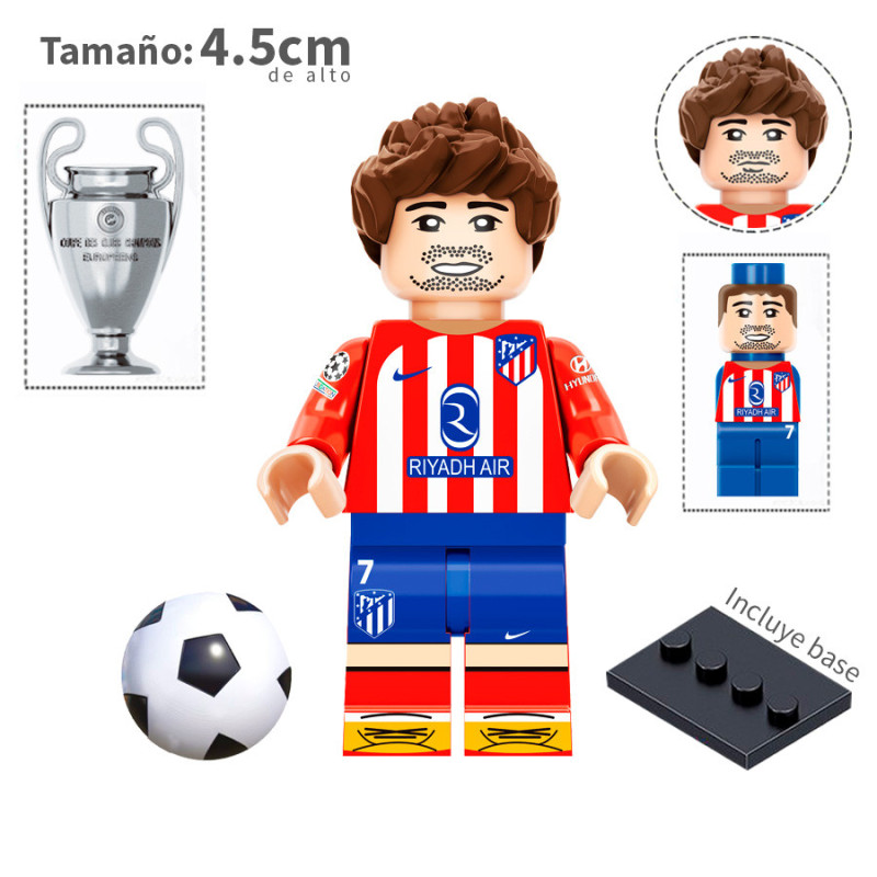 Antoine Griezmann - Club atlético de madrid de 2023 - Futbol - Minifigura