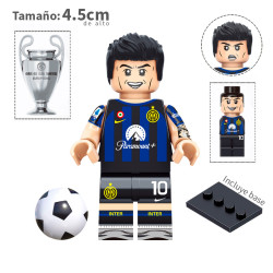 Lautaro Martínez - Inter de milan de 2023 - Futbol - Minifigura