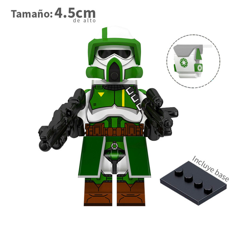 Soldado Clone v4 - Unidad Doom - Star Wars - Minifigura