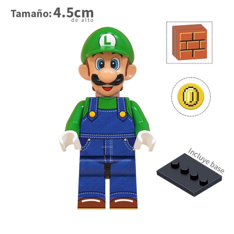 Luigi v2 - Nintendo - Minifigura