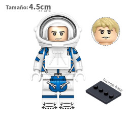 Johnny Storm astronauta - Los 4 Fantásticos - Marvel - Minifigura