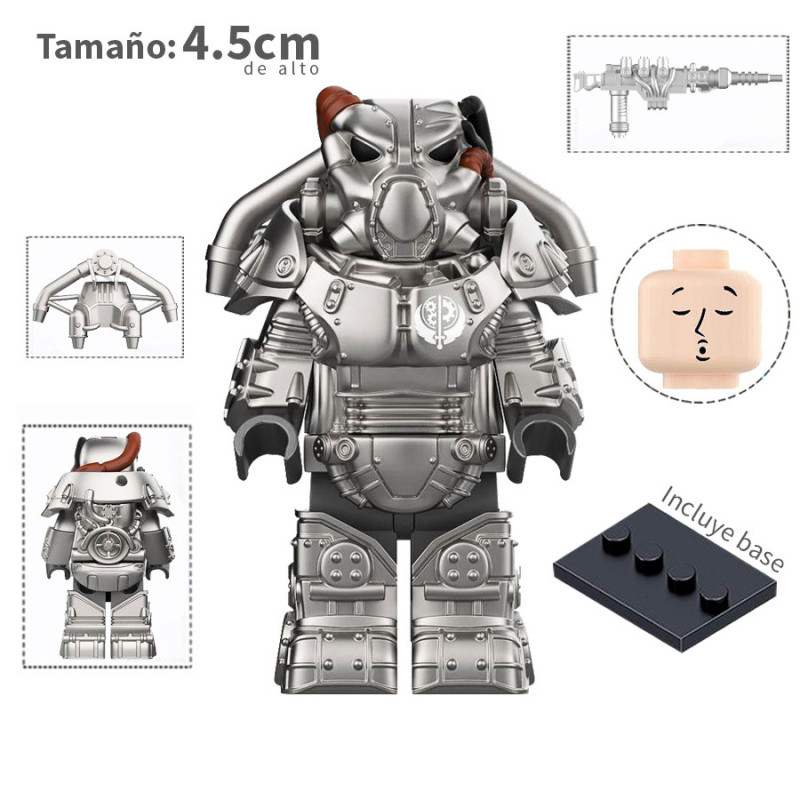 Servoarmadura X-01 v3 - Fallout - Minifigura