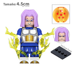 Trunks Traje Sajayin - Dragon Ball - Minifigura