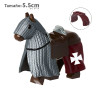 Caballo de caballero de Trípoli - Soldados - Minifigura