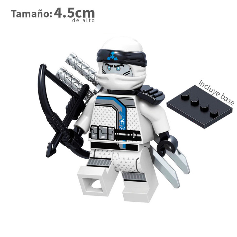 Zane v2 - Ninjago - Minifigura