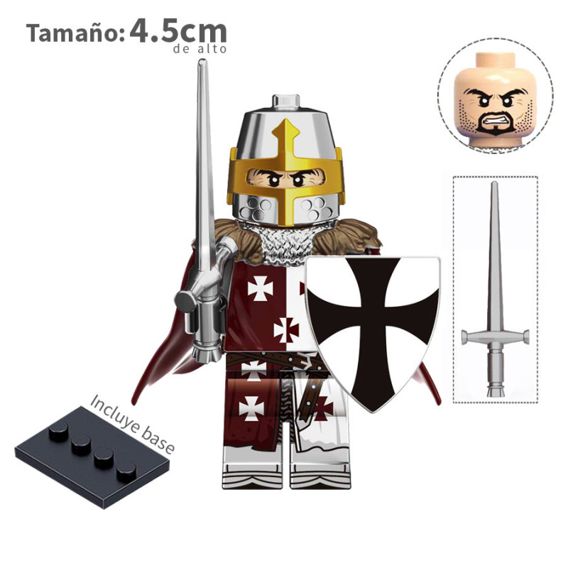 Caballero de Trípoli v4 - Soldados - Minifigura