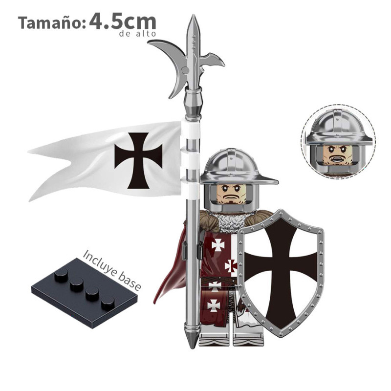 Caballero de Trípoli v1 - Soldados - Minifigura