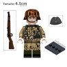 Soldado Aleman con 98k - pea dot - WWII - Soldados - Minifigura