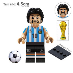 Diego Armando Maradona - Argentina del 1986 - Futbol - Minifigura