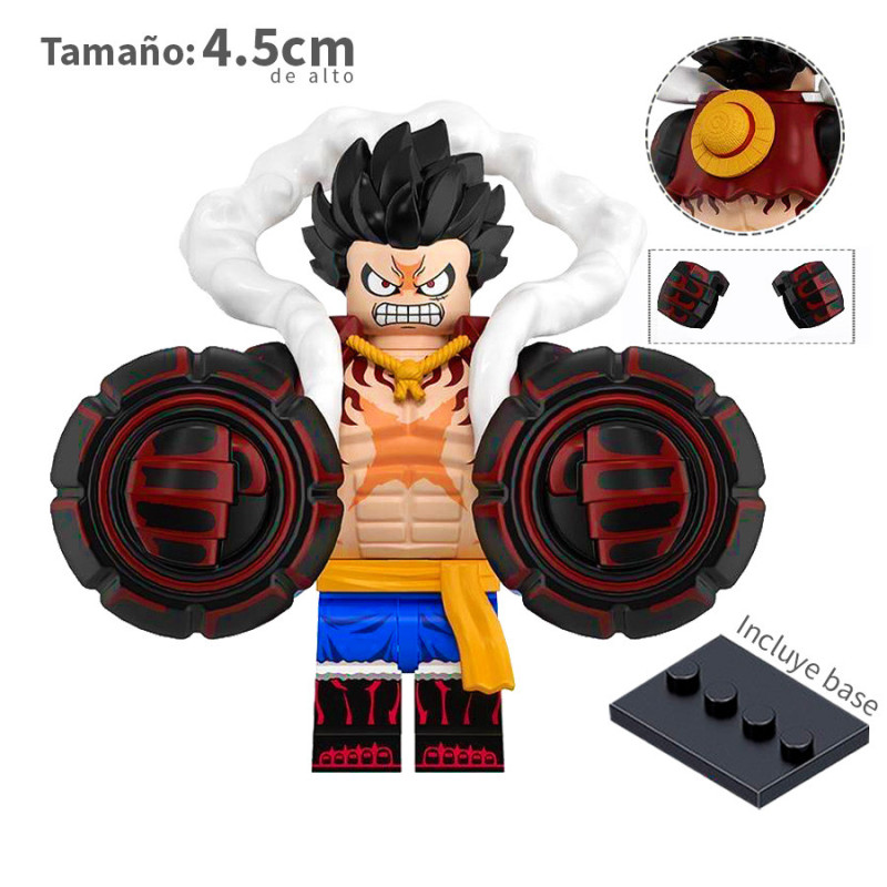 Monkey D Luffy Gear 4 Snakeman - One Piece - Minifigura