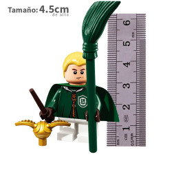 Draco Malfoy traje de quidditch v2 - Harry Potter - Minifigura